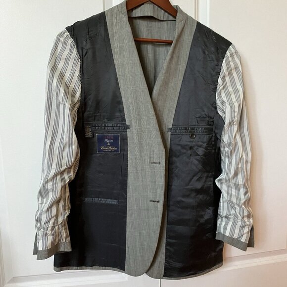 Brooks Brothers Fitzgerald Wool Sports Coat Blazer Mens 43S/38 - Picture 9 of 10